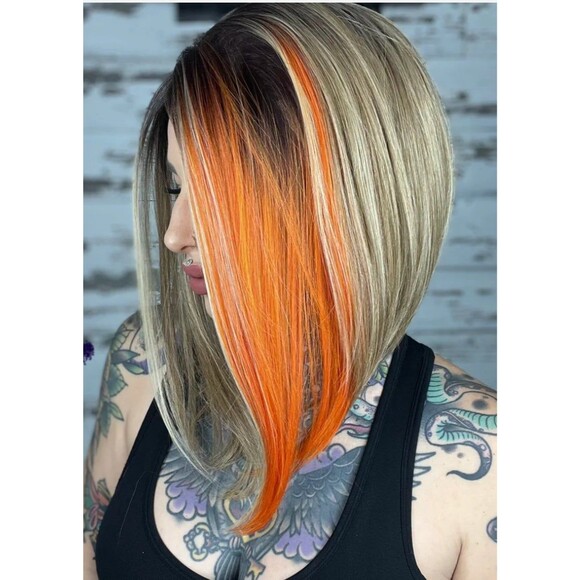 Rebel Gypsy free-part bob Mistletoe Wig main image 4